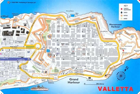 valletta maps